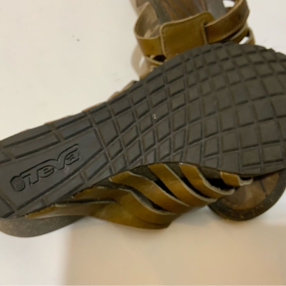 Teva Women's Cabrillo 3 Wedge Thong Sandals - Dark Earth, Women Size 6.5/37.5 - Picture 5 of 8